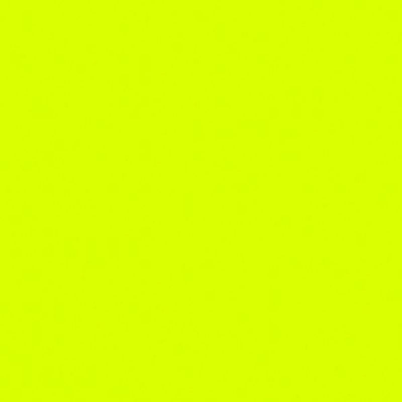 97cm REMNANT Plain Felt, FLUORO YELLOW, 90cm Wide