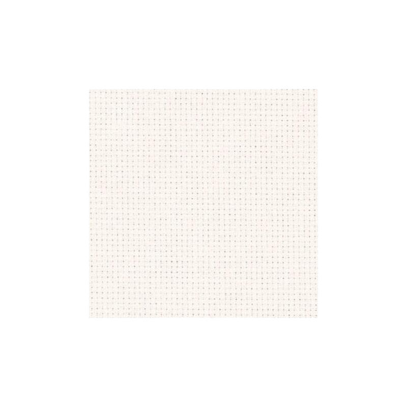 27cm REMNANT Aida Cloth 18 Count IVORY, 75cm Wide, 100% Combed Cotton