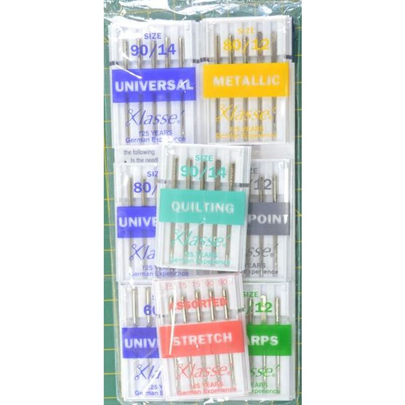 Klasse 8 x Packs of 5 Needles, Complete Story Guide, Most Popular Machine Needles
