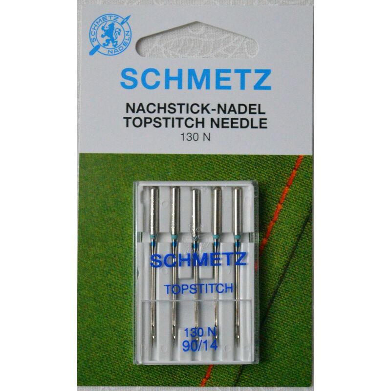Schmetz Machine Needle TOPSTITCH Size 90 / 14, 5 Needles per pack