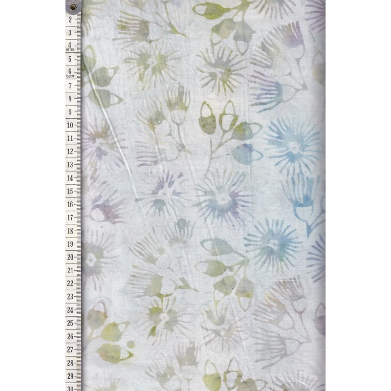 Batik Australia print #1033, Batik Cotton Fabric 110cm Wide