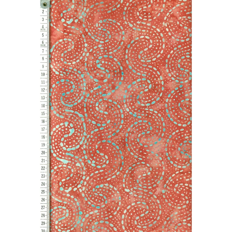 Batik Australia print #1057, Batik Cotton Fabric 110cm Wide