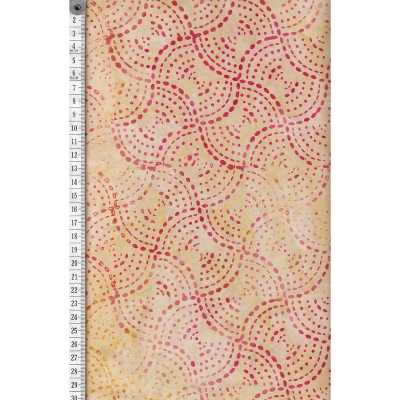 Batik Australia print #1059, Batik Cotton Fabric 110cm Wide