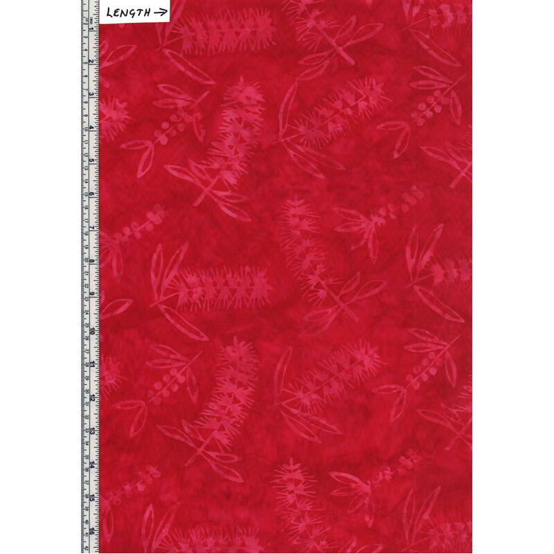 BA108-865 Wattle, Deluxe Batik Quilt Backing Fabric 275cm Wide Per Metre