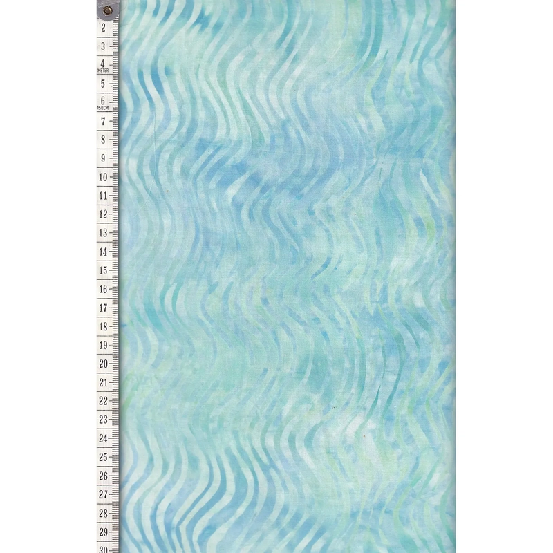 BLUE by Batik Australia #1136, Batik Cotton Fabric 110cm Wide