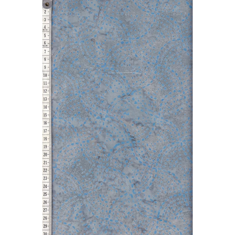 BLUE by Batik Australia #1140, Batik Cotton Fabric 110cm Wide