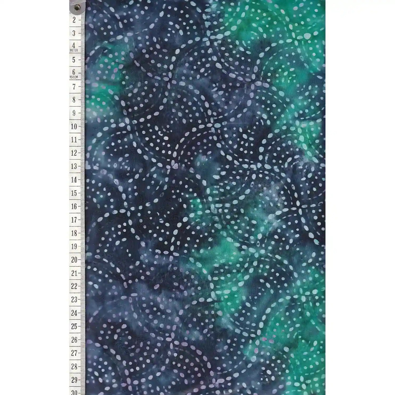 BRIGHT MANDALA #1220 by Batik Australia 110cm Wide Cotton Fabric