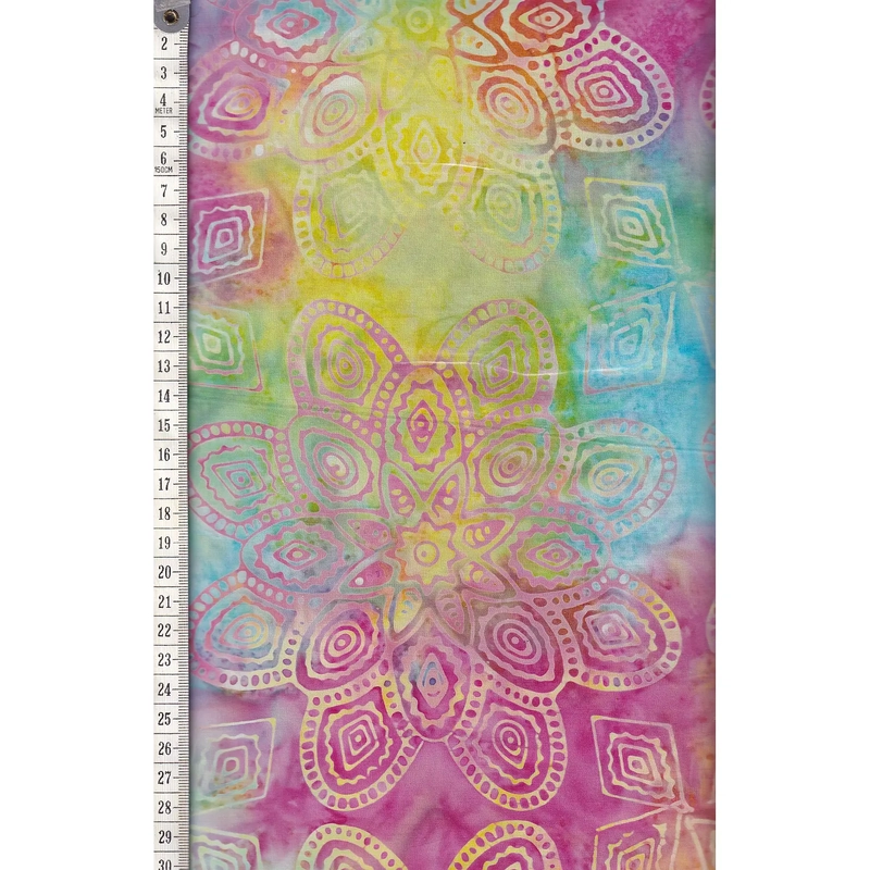 Pastels #1250 by Batik Australia 110cm Wide Cotton Fabric