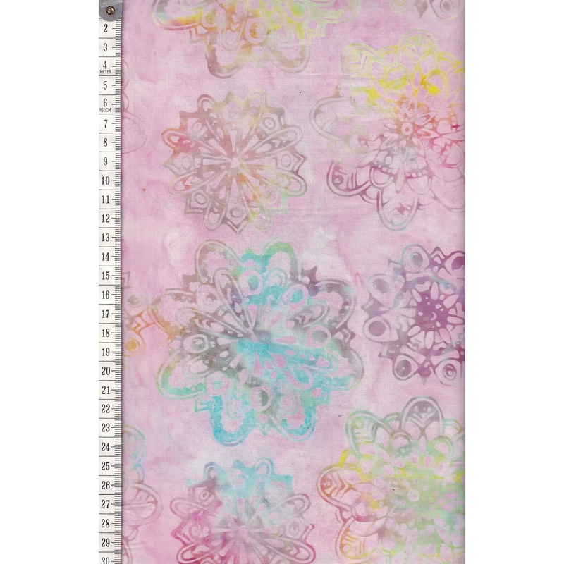 Pastels #1255 by Batik Australia 110cm Wide Cotton Fabric