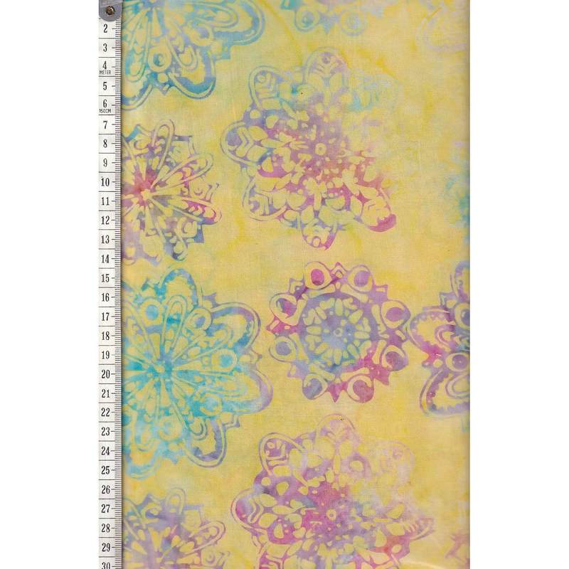 Pastels #1256 by Batik Australia 110cm Wide Cotton Fabric