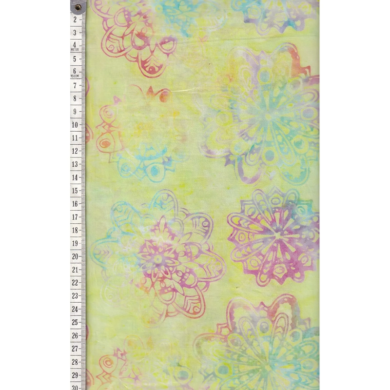 Pastels #1257 by Batik Australia 110cm Wide Cotton Fabric