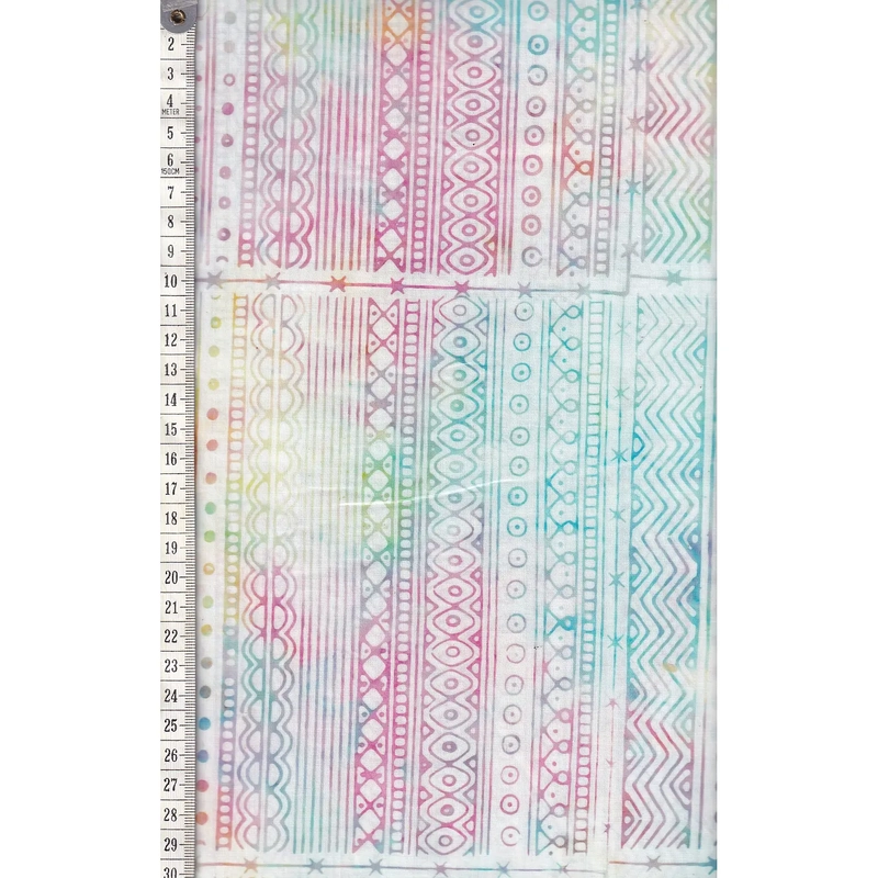 Pastels #1259 by Batik Australia 110cm Wide Cotton Fabric