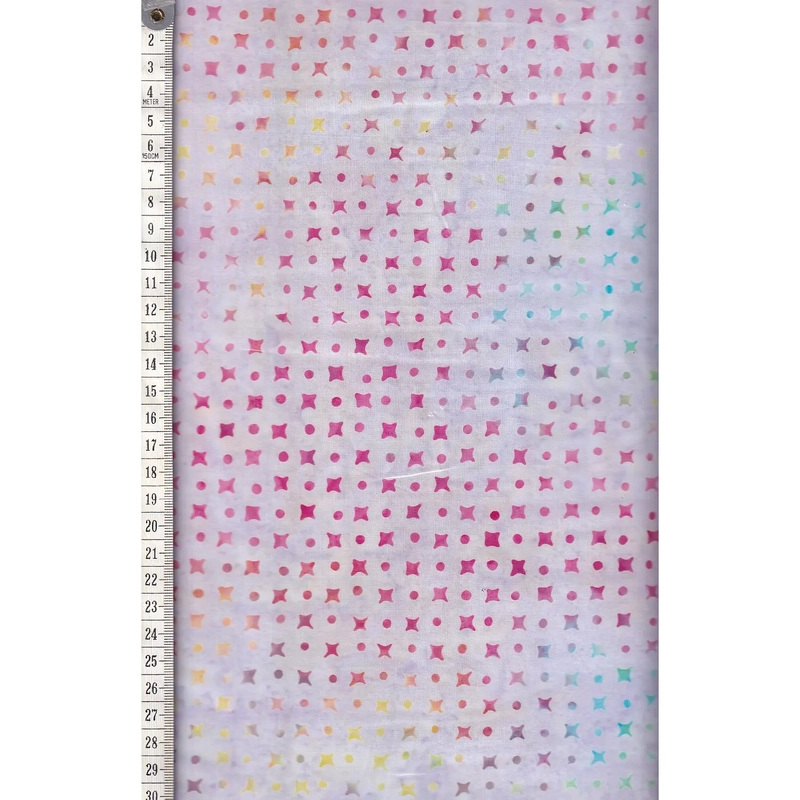 Pastels #1267 by Batik Australia 110cm Wide Cotton Fabric