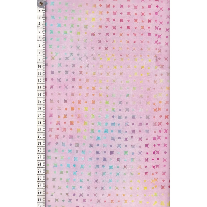 Pastels #1269 by Batik Australia 110cm Wide Cotton Fabric
