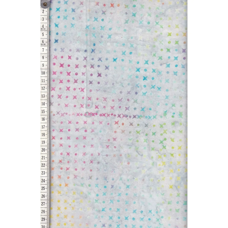 Pastels #1273 by Batik Australia 110cm Wide Cotton Fabric