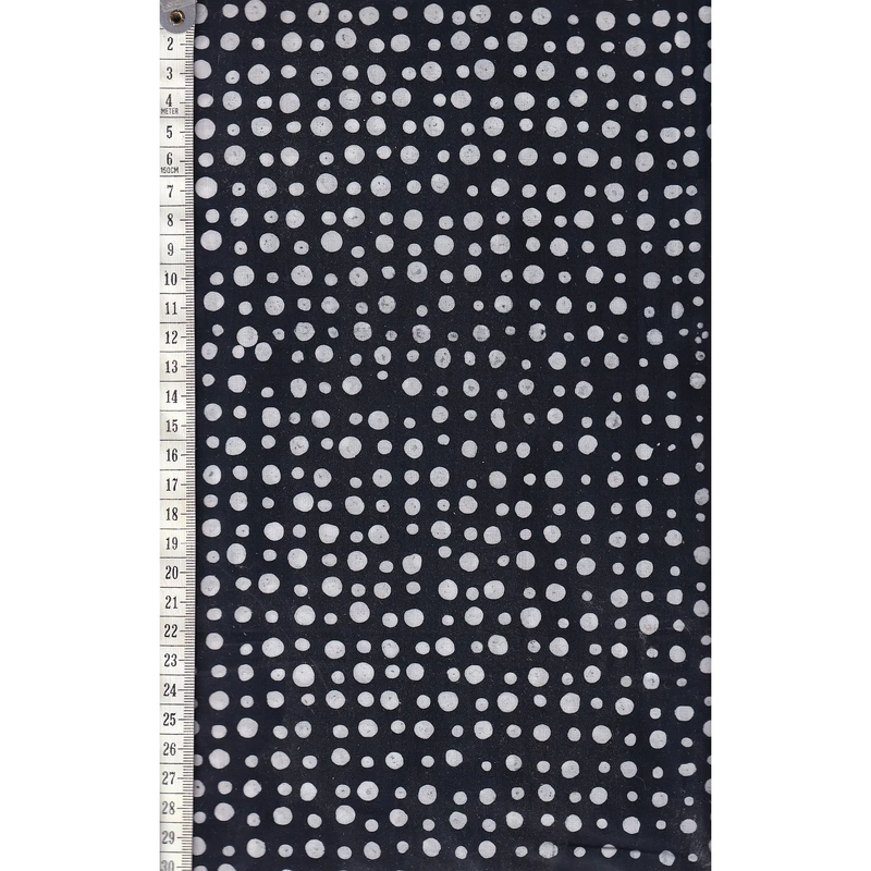 BLACK & WHITE #1531 by Batik Australia 110cm Wide Cotton Fabric