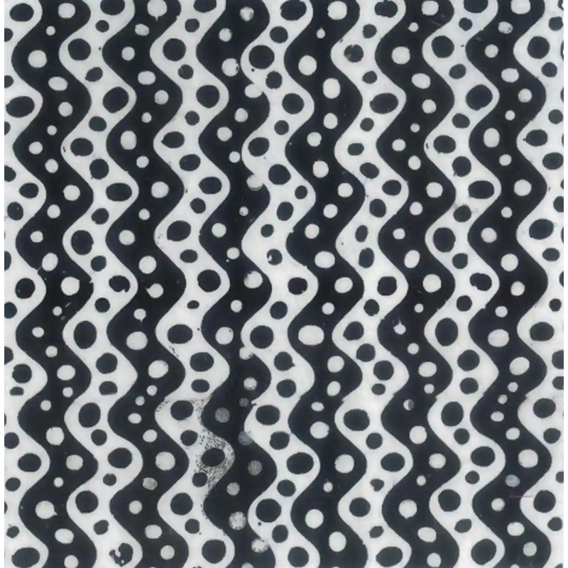 BLACK & WHITE #1533 by Batik Australia 110cm Wide Cotton Fabric