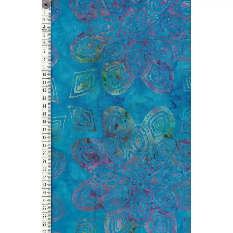 Ocean Mandala #1619 by Batik Australia 110cm Wide Cotton Fabric
