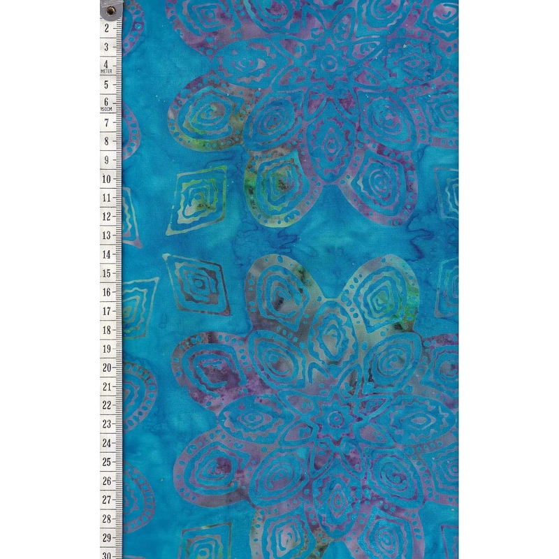 Ocean Mandala #1619 by Batik Australia 110cm Wide Cotton Fabric