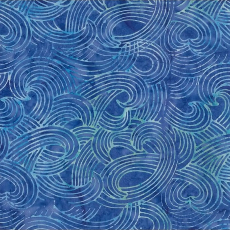 Ocean Mandala #1620 by Batik Australia 110cm Wide Cotton Fabric