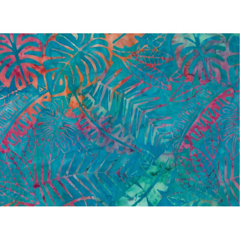 Tropical Dreams #1696 by Batik Australia 110cm Wide Cotton Fabric