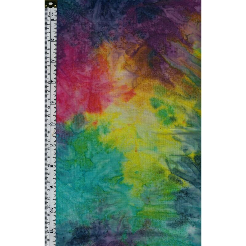 Batik Australia BA45-376 Bright Multicolour 110cm Wide Cotton Fabric