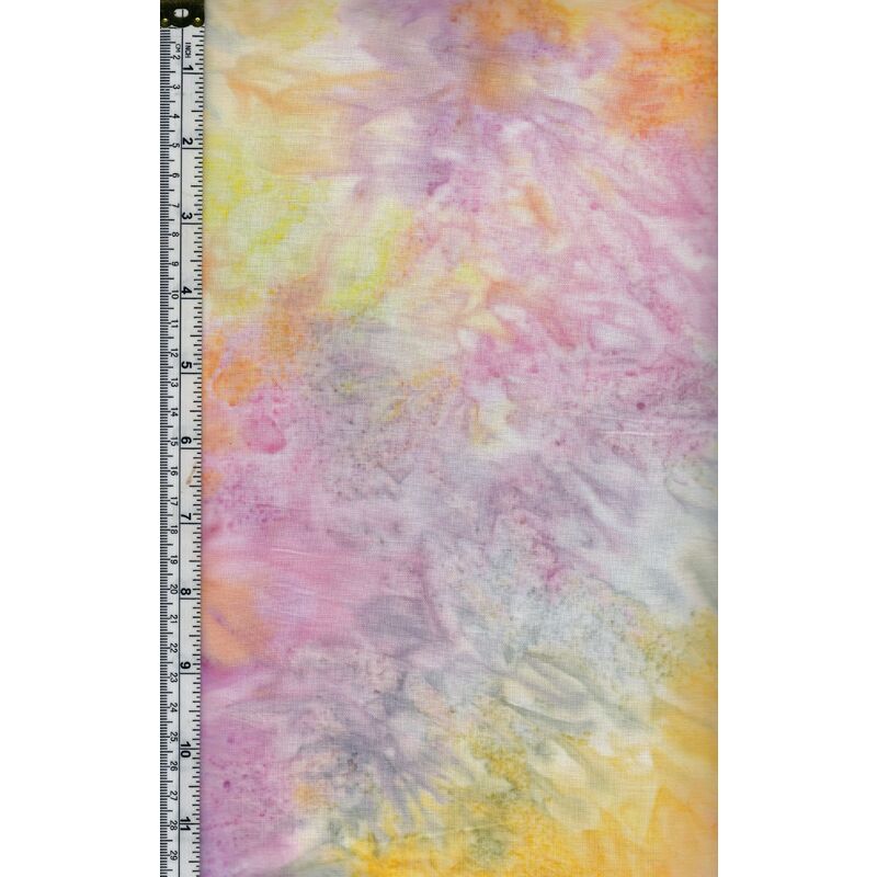 Batik Australia BA45-377 Pastels Cotton Batik, 110cm Wide Per 50cm (1/2 Metre)