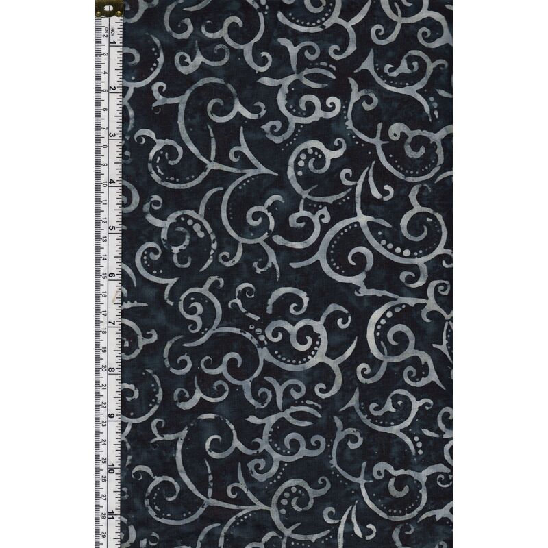 Batik Australia BA45-40 Charcoal 110cm Wide Cotton Fabric