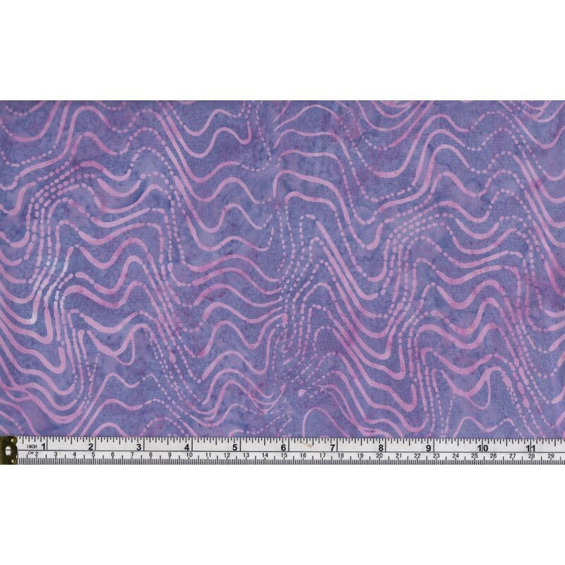 Batik Australia BA45-428 Wavey Mauve 110cm Wide Cotton Fabric