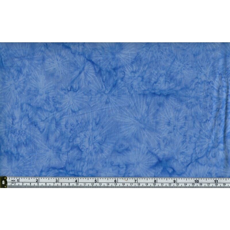 Batik Australia Designers Palette BA45-430 Burst Blue 110cm Wide Cotton Fabric