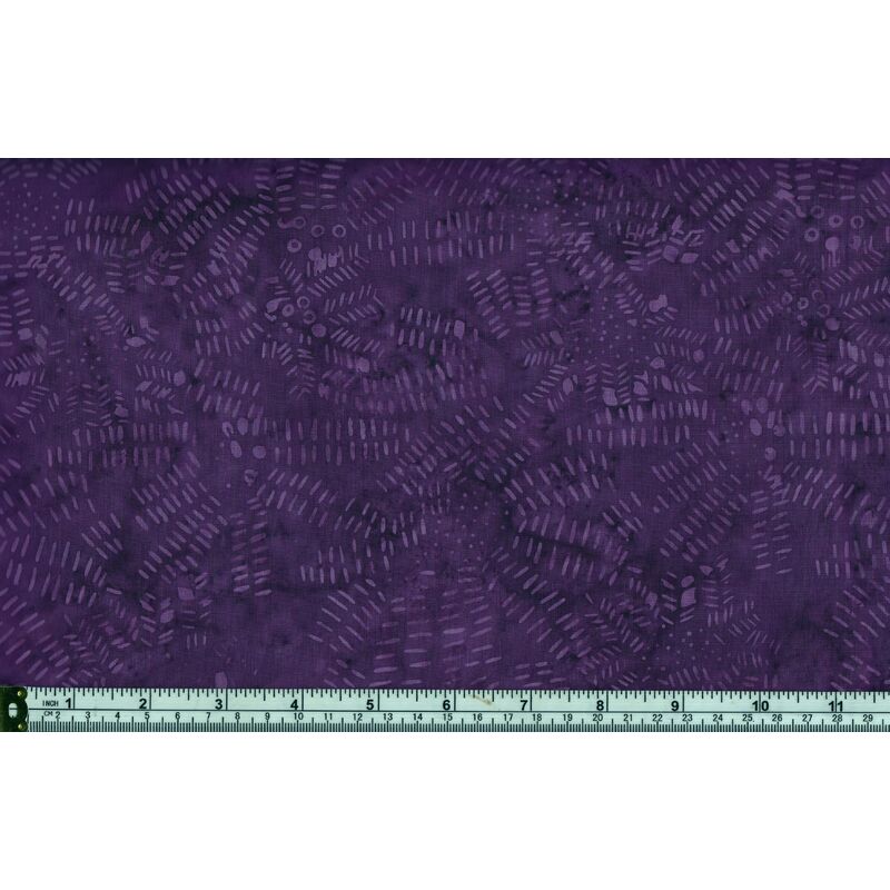 Batik Australia Designers Palette BA45-434 Grape 110cm Wide Cotton Fabric