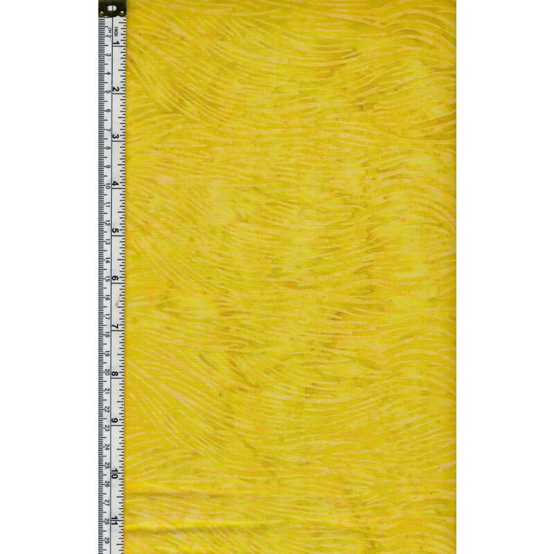 Batik Australia BA45-441 Yellow 110cm Wide Cotton Fabric