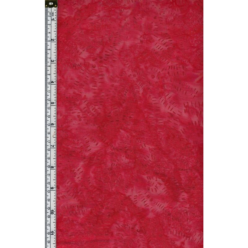 Batik Australia BA45-444 Fern Red 110cm Wide Cotton Fabric