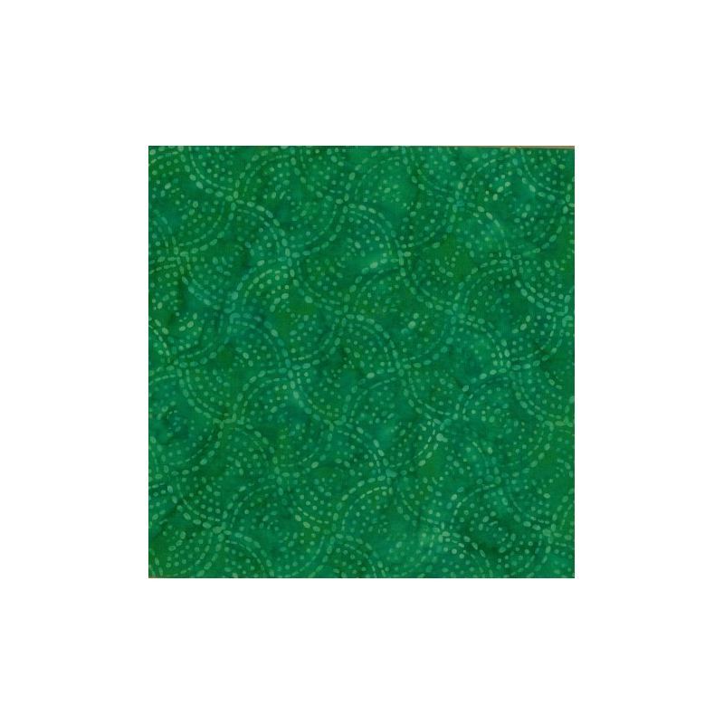Designers Palette #1398 Dots Green, 112cm Wide By Batik Australia