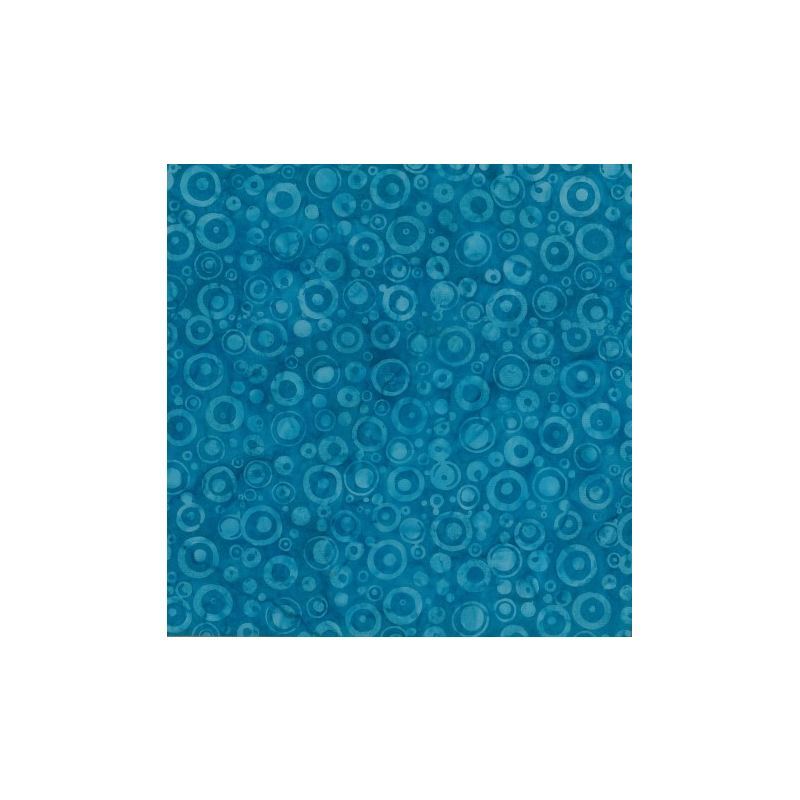 Designers Palette #1402 Bubbles Blue, 112cm Wide By Batik Australia
