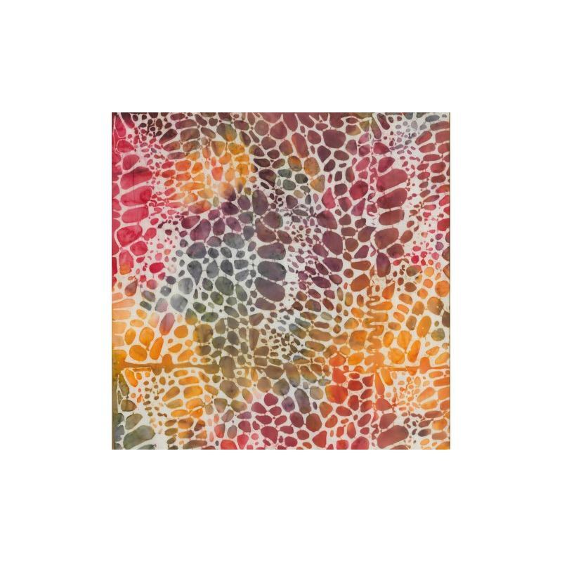 Opal #1414 Multicolour, 112cm Wide Cotton Fabric by Batik Australia