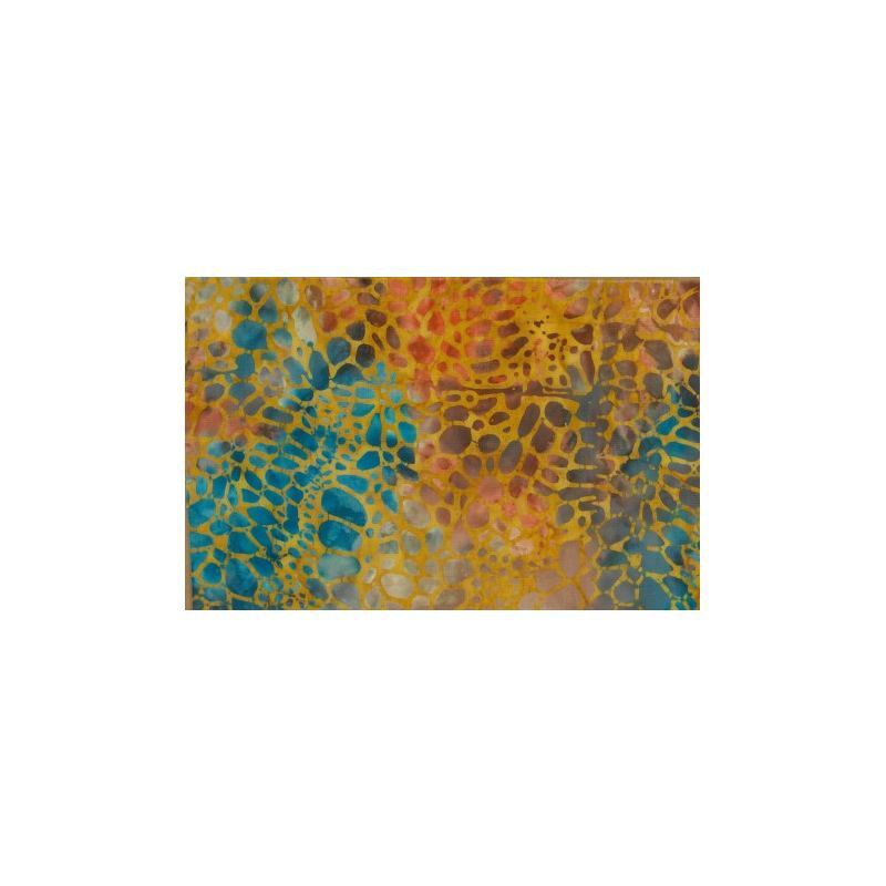 Opal #1422 Multi, 112cm Wide Cotton Fabric by Batik Australia
