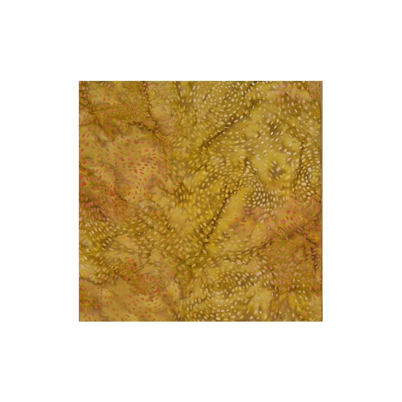 Opal #1423 Golden, 112cm Wide Cotton Fabric by Batik Australia