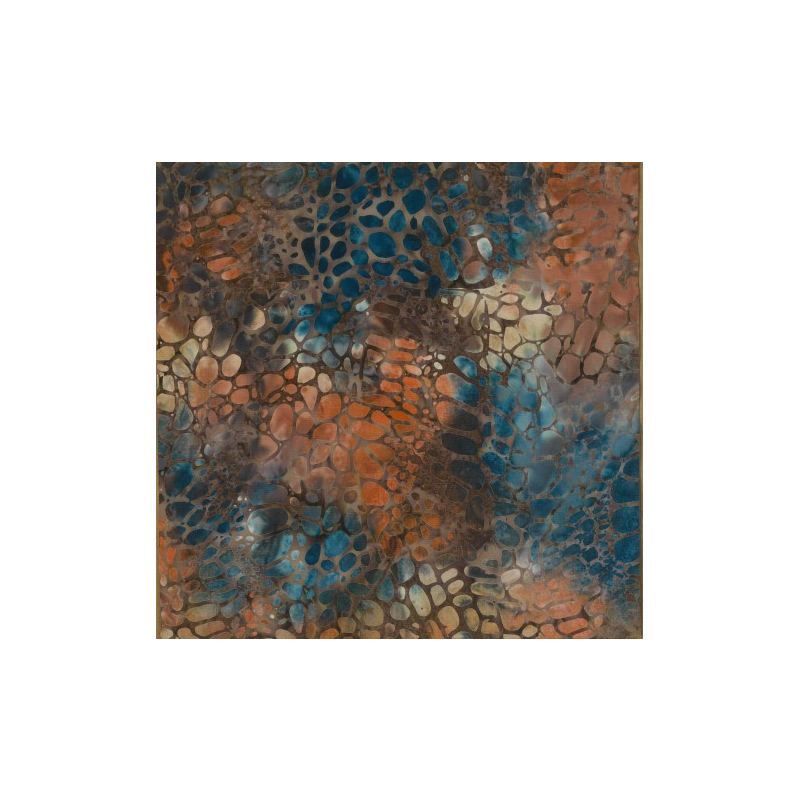 35cm REMNANT Opal #1429, 112cm Wide Cotton Fabric by Batik Australia