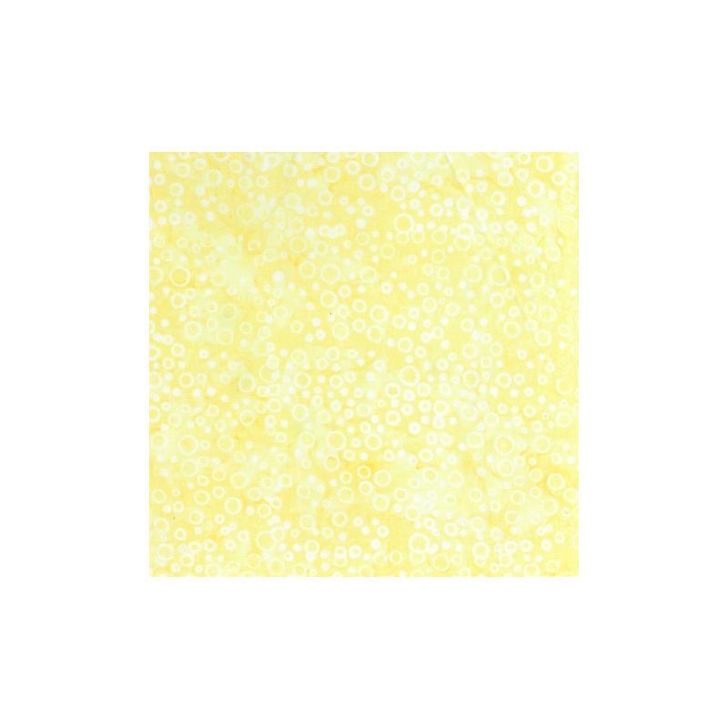 Batik #1474 Springtime Yellow, 112cm Wide by Batik Australia