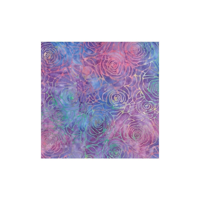 Batik #1490 Springtime Multi, 112cm Wide by Batik Australia
