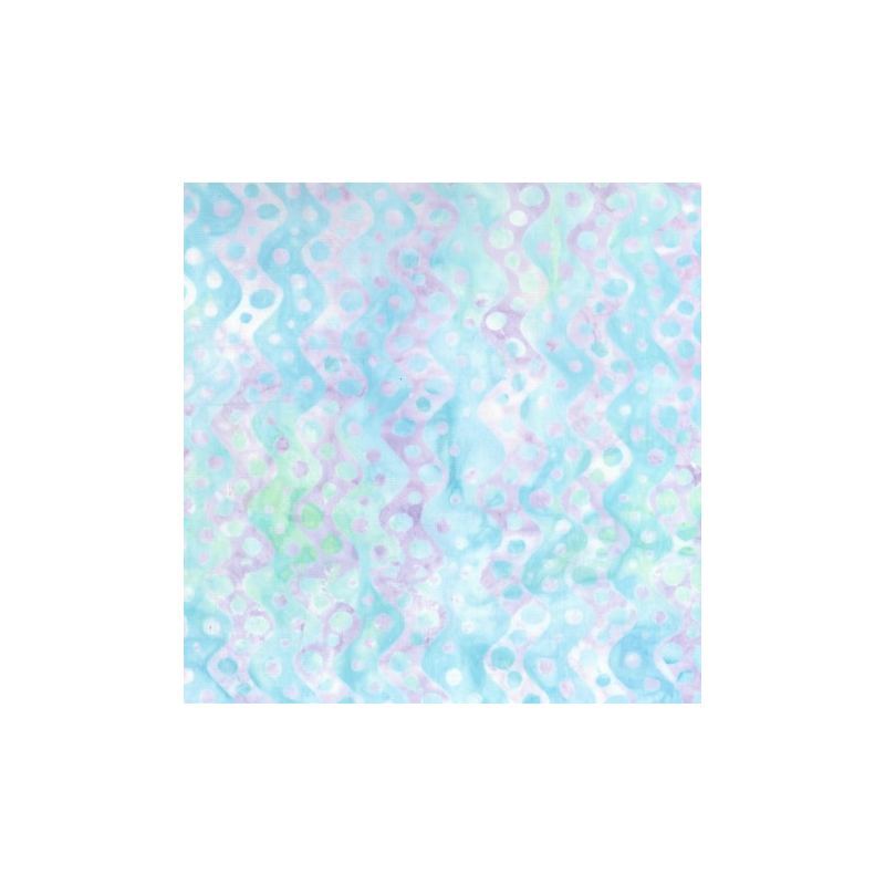 Batik #1496 Springtime Blue, 112cm Wide by Batik Australia