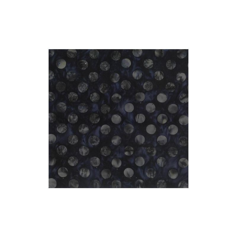 Batik #1530 Fire Charcoal, 112cm Wide by Batik Australia