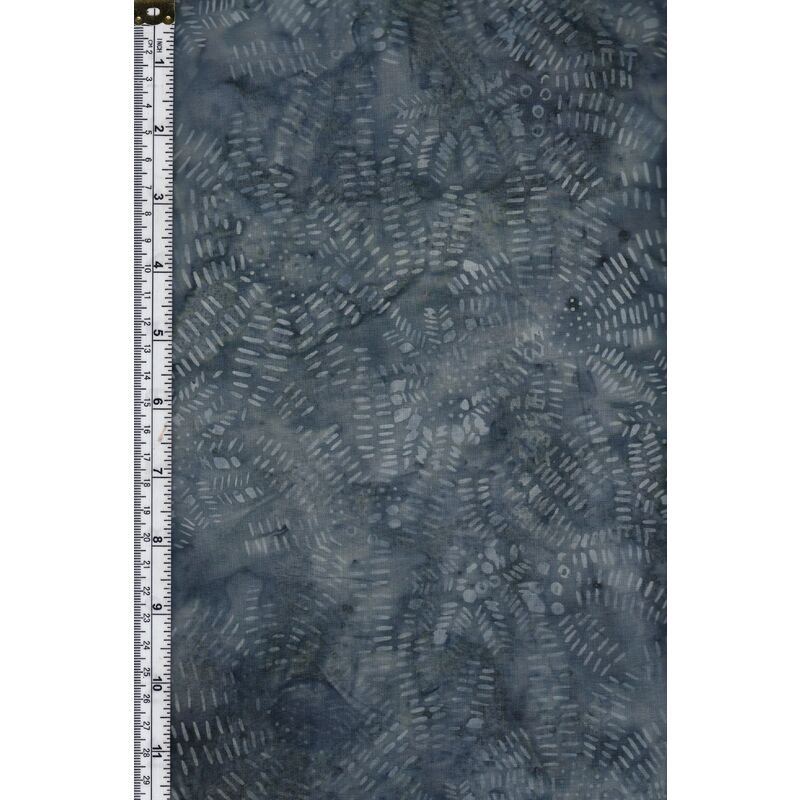 Batik Australia Designers Palette BA45-461 Steel Blue 110cm Wide Cotton Fabric
