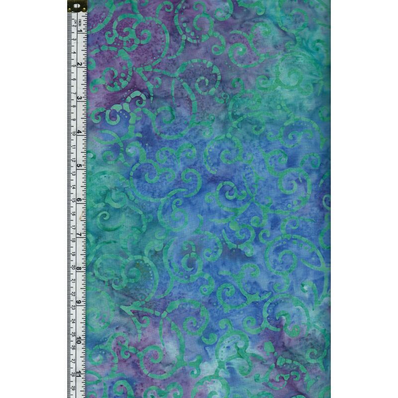 Batik Australia Designers Palette Fabric BA45-480 Blue 110cm Wide