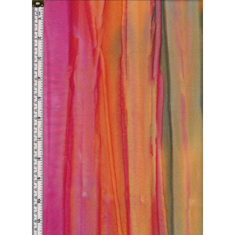 Batik Australia BA45-49 Multi Stripe 110cm Wide Cotton Fabric