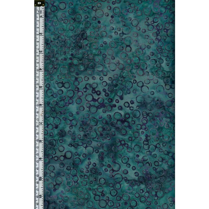 Batik Australia Designers Palette BA45-499 Bubbles, 110cm Wide Per 50cm (1/2 Metre)