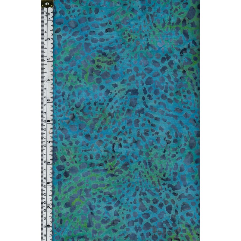 Batik Australia BA45-501 Blue 110cm Wide Cotton Fabric