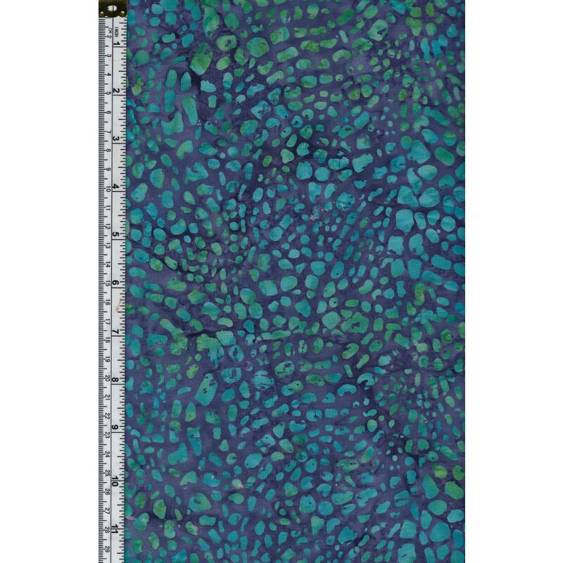 Batik Australia BA45-504 Blue Royals 110cm Wide Cotton Fabric