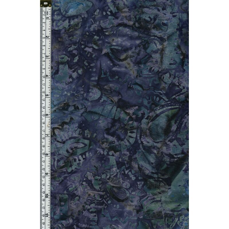 Batik Australia Fabric BA45-518, 110cm Wide 65cm REMNANT